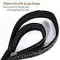 Miniatyrbillede 4 af 5: Dobbelt Loop Pilates Remme Til Reformer Og Andet Fitnessudstyr