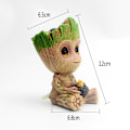 Miniatyrbillede 6 af 6: #Harpiks Akvarium Dekoration 1Stk Fiskekum med Iltopumpe og Boble Stene#