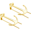 Miniatyrbillede 5 af 5: (GULD) 2 Stykker Bogmærker Kreative Bogmærker Metal Sidedobbelholder til