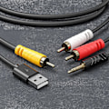 Miniatyrbillede 4 af 5: Koaksial til 3,5 mm Audio Konverter HiFi Design Støjreduktion Plug And Play Anti-interferens SPDIF til Lotus Koaksial Audio Dekoder