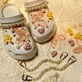 Miniatyrbillede 2 af 4: 14 stk. 3D Butterfly Clog-Sandaler Pynt, Sko Charms, Sød