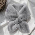 Miniatyrbilde 3 av 3: #1PC Vinter solid farget myk varm skjerf, grå#