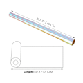 Miniatyrbild 3 av 4: TOYANDONA 1 Rulle Presentpapper Gradient Färgskiftande Blomomslag för Bröllop Födelsedag Dusch Grattis