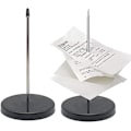 Miniatyrbillede 2 af 5: (Sort) 2-delt sæt Metal Noteklips, Kvitteringsholder, Memo Holder