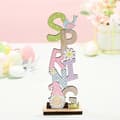 Miniatyrbild 3 av 5: Wooden Easter Decorations, Vertical Style SPRING OR EASTER - Wooden Easter Ornament, Spring Easter Decoration, O