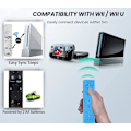 Pikkukuva 5 / 5: 2 ohjainta ja Nunchuck-ohjainta Wii/Wii U -konsoleille
