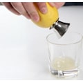 Miniatyrbillede 4 af 5: Citruspresser i rustfrit stål med tud til E, manuel presse, citronpresser
