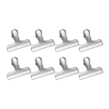 Miniatyrbillede 1 af 2: 8 stk. Chip Clips Rustfrit Stål Madpose Clips Bærbar Papirclips Tilbehør