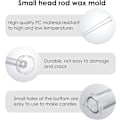Miniatyrbillede 3 af 5: #Lysestøbeform DIY Håndlavet Håndværk Stilk i Lysforsyninger Mod#