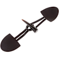 Miniatyrbilde 5 av 5: 6 Par Leatherknapper Horn Toggle Duffle Knapper for Frakk Kaffe