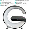 Miniatyrbild 5 av 5: #Smart Bluetooth-högtalare projektorlampa, 256 lägen#