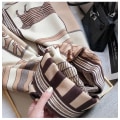Miniatyrbilde 4 av 5: Vinter Pashmina Sjal Skjerf for Kvinner Lang Stor Tykk Varm Reversibel