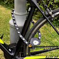 Miniatyrbillede 7 af 7: #Foldbar lås foldbar lås cykel lås høj sikkerhed kæde lås#