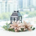 Miniatyrbild 4 av 5: #Konstgjord Julgran Blomma Dekoration 6st Paljetter Julblomma Jul#