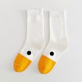 Miniatyrbilde 2 av 5: Unisex gåsesokker, morsomme nyhetssokk dukkegaver, egnet for damer menn gutter jenter maskeradefest 6 stk