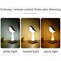 Miniatyrbillede 4 af 5: Moderne Magpie Fugl Bordlampe kreativ natlampe touch cha