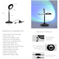 Miniatyrbillede 5 af 5: *Sjælden perle Solnedgang lampe Projektion app Smart kontrol Solnedgang Lys*