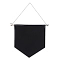 Miniatyrbilde 2 av 3: Pinneveggdisplay Banner Emalje Jakkenål Flagg Lerret Veggbanner Størrelse M (Svart)