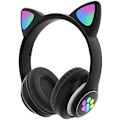 Pikkukuva 1 / 7: #(Musta) Lasten kuulokkeet, Bluetooth-langattomat kuulokkeet#