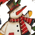 Miniatyrbild 4 av 5: Flätat julkrans - Välkommen dörrkrans för jul - Ch