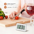 Miniatyrbilde 4 av 4: Mini Digitalt Termometer, Frysetermometer, Digitalt Kjøleskapstermometer x2