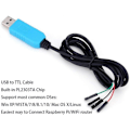 Miniatyrbilde 3 av 5: PL2303TA USB til TTL RS232 Modul - PL2303TA USB til TTL RS232 Modul Konverter Seriell Kabel Adapter for Win XP/VISTA/7/8/8.1 (1 stk)
