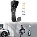 Miniatyrbilde 1 av 5: EV Lader Holder erstatning J1772 EV Lader Hylster Veggmontert Elektrisk Kjøretøy Kobling Dyse Hylster Dock