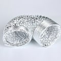 Miniatyrbillede 1 af 4: Fleksibel aluminium ventilationsslange til klimaanlæg, tørretumbler, emhætte (120mm*2m)