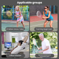 Pikkukuva 5 / 5: Tennisvalmentaja ja 1 kimmokkeellinen pallo, tennisharjoittelu kimmokkeella