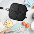 Miniatyrbillede 2 af 3: Non-stick Æggepande Hamburg Fremstillingsform Non-stick Belægning til Køkken