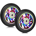 Miniatyrbillede 2 af 5: 100mm Pro Stunt Scooter Hjul med ABEC 9 lejer passer til 100/110