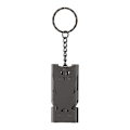 Miniatyrbillede 2 af 4: Nødraket 3 Rør Høj Decibel Metalfløjte med Lanyard