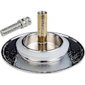 Miniatyrbillede 5 af 5: Badekarprop, 70 mm, med dobbelt forsegling, højdejusterbar, universal badekarprop, vaskventil, hærdet messing med kromfinish