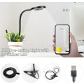 Miniatyrbillede 2 af 5: Bogklips Læselampe, 5W 48 LED Klipslampe, Dæmpbar Klipslampe