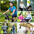 Miniatyrbillede 3 af 4: Cykel Flaskeholder med Forreste Netlomme, Stor Kapacitet