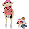 Miniatyrbild 1 av 5: Jeffy Puppet Plyschleksak - Jeffy Feebee Plyschdocka - Rolig