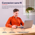 Miniatyrbillede 1 af 4: Trådløs Mus, Ergonomisk Vertikal Mus, 800-1600 DPI, 6 Knapper