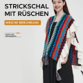Miniatyrbillede 2 af 6: #Dame Tassel Kappe Strikket Sjal Halsklæde#