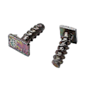 Miniatyrbild 2 av 5: 8 st Clips för främre hjulhuskanter Plast Metall Skruv Mutter Set För Corsa C
