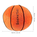 Miniatyrbilde 2 av 3: Basketball Leke Plysj Ballpute Leketøy Hjemmekontor Basketballpute for Gave