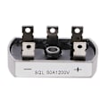 Miniatyrbild 5 av 5: 50A 1200V Aluminium Metallhölje 3-fas Diodbrygga Likriktare 50Amp SQL50A Modul g2024124417