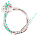 Miniatyrbilde 1 av 3: 1 sett med profesjonelle lyre-strenger, musikktråd, robuste strenger, nylon lyre-strenger