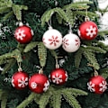 Miniatyrbild 2 av 5: 12 st Snöflinga Julgranskulor Splittersäkra Säkra Mini Julkulor För Heminredning Kaesi