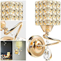 Miniatyrbillede 1 af 5: Moderne Sengelamper til Vægmontering Spisestue Gang Lampe Krystal Væglamper Soveværelse Væglampe