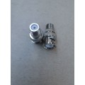 Miniatyrbild 5 av 5: BNC hane till lotus hona BNC hane till macho RCA hona BNC-adapter