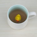Miniatyrbillede 3 af 4: 3D Lille Gul And i Kaffe Kop 400ml Sjov Håndlavet