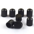 Miniatyrbillede 4 af 5: Pakke med 10 Sorte Plastik Dækventilhætter til Schrader Ventiler Com