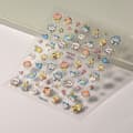 #3-pack 3D Cartoon Nagelstickers#