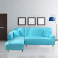 Miniatyrbilde 2 av 5: Sofa Trekk Elastisk Spandex Stretch Sofa Trekk Sofa Trekk for L-form