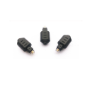 Miniatyrbillede 2 af 5: #5 stk. Mini 3,5 mm Jack til Toslink Han til Hun Optisk Forbindelse Lydadapter til Fremragende Lydkvalitet - Pakke#